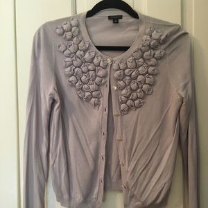 Ann Taylor Lavender Cardigan